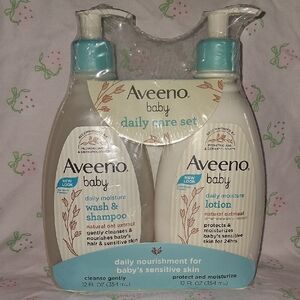 Baby Daily Moisture Wash & Shampoo and Lotion Set